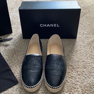 Chanel Espadrilles, black size 41